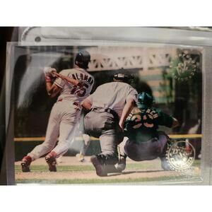 1995 Topps Stadium Club SANDY ALOMAR Members Only card CLEVELAND INDIANS #217